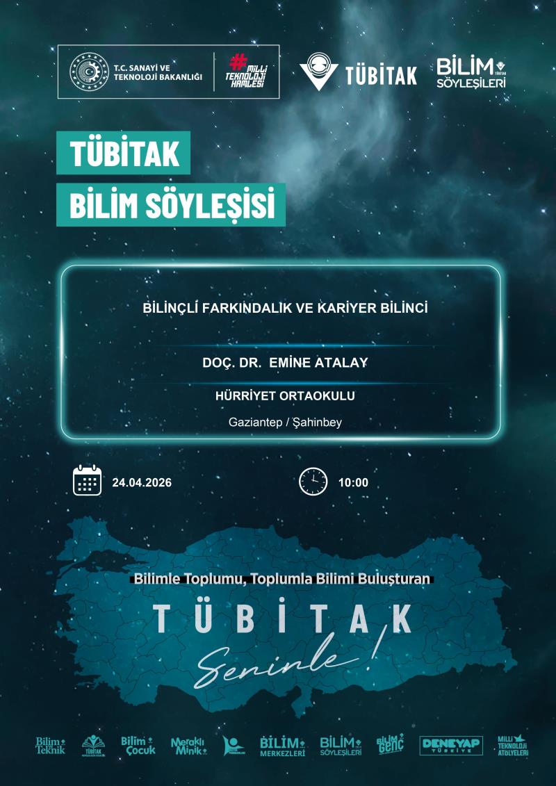 A Meaningful Gathering Was Held as Part of the TÜBİTAK Science Talk Series!!!
